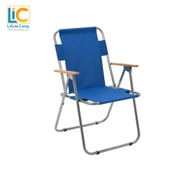 LIC Ahşap Kollu Piknik / Kamp Sandalyesi Mavi; Katlanır kamp sandalyesi ile kendinize ve sevdiklerinize vakit ayırmak istediğinizde kolaylıkla yanınızda olacak.