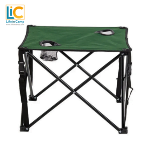 Katlanır Kamp Masası 47 cm Yeşil ile kamp hayatı yaşamak, yaşam deneyiminin bir parçası haline geliyor. (katlanabilir kamp masası, kamp masası katlanır)