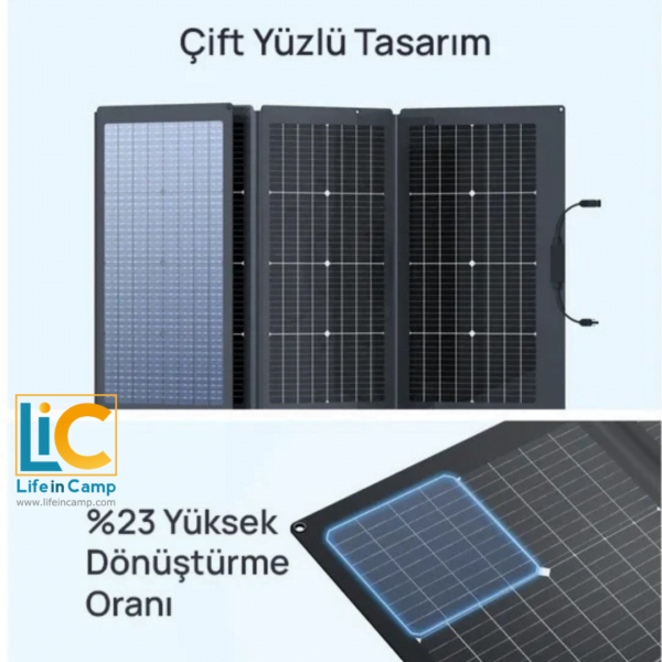 EcoFlow 220W Taşınabilir Güneş Paneli enerji bağımsızlığını artırmak isteyenler için ideal bir seçenek sunuyor. Güneş enerji paneli - güneş paneli fiyatları