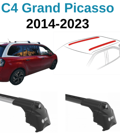 Citroen C4 Grand Picasso Ara Atkı Set 2014 ---> (kilitli ara atkı aparatı