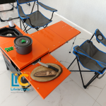 LicCampBox Mini Masalı Set - Doğa Severler İçin Yer Kaplamayan Portatif Katlanır Kamp Mutfağı Seti