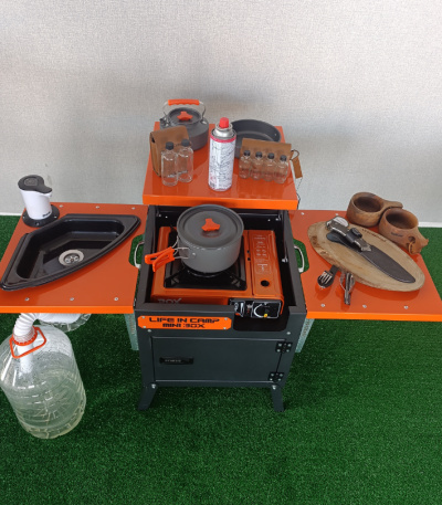 LicCampBox Mini Set - Seti Al Kampa veya Pikniğe Git - İhtiyacınız Olan Herşey Bu sette